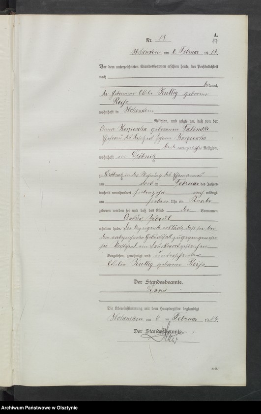 image.from.unit.number "Geburts-Neben-Register Nr 1 - 116"