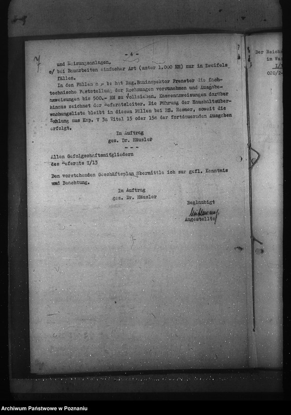 Obraz 11 z jednostki "Geschäftsverteilungsplan (dla księgowości)"