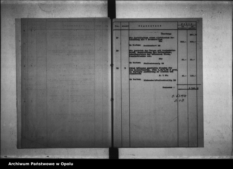 Obraz 12 z jednostki "Öffentlicher Luftschutzraum - Breslauerstrasse 44 ( [Karl] Zajonz)."