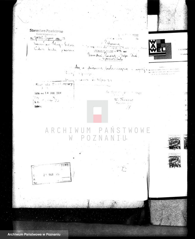 Obraz 8 z jednostki "Zatwierdzenie zakładu przemysłowo /warsztat tkacki firmy Wawel w Lubaszu pow. czarnkowski/"