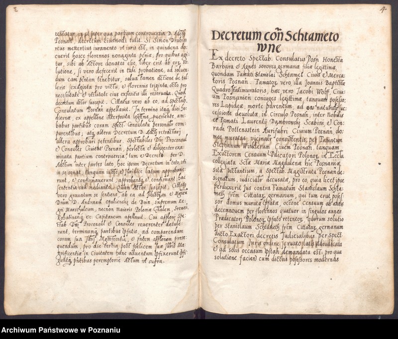 Obraz 9 z jednostki "Acta sequentia coram spectabili consulatu civitatis Posnaniensis."