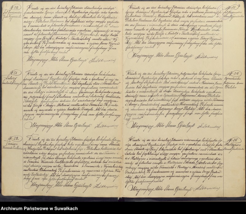 Obraz 7 z jednostki "Księga akt zgonów parafii rzymskokatolickiej w Jeleniewie z lat 1935-1942"