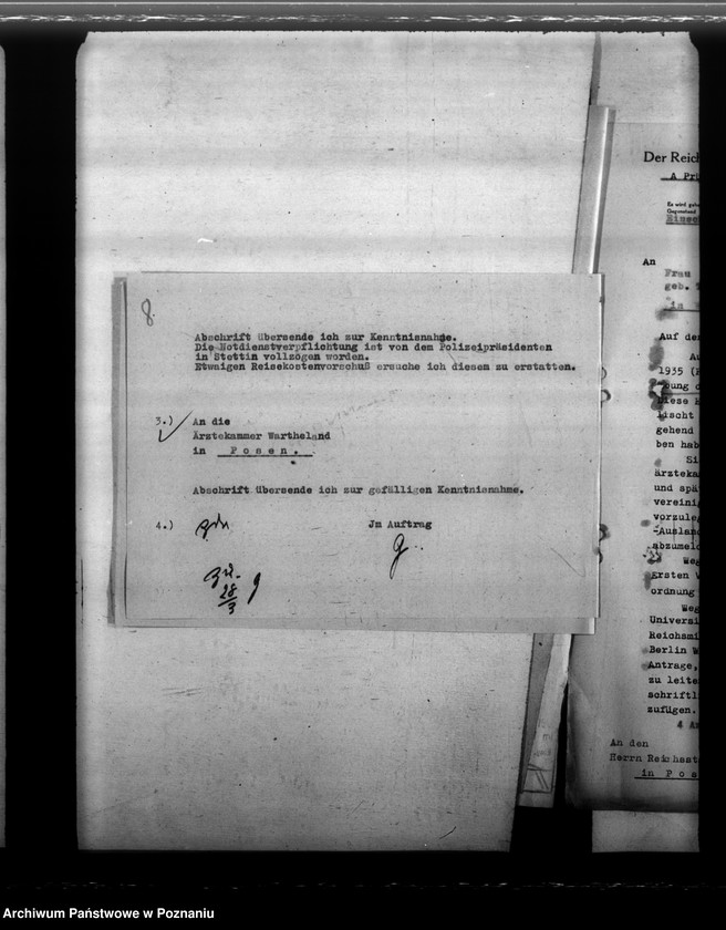 Obraz 12 z jednostki "Notdienstverpflichtung der Ärzte"