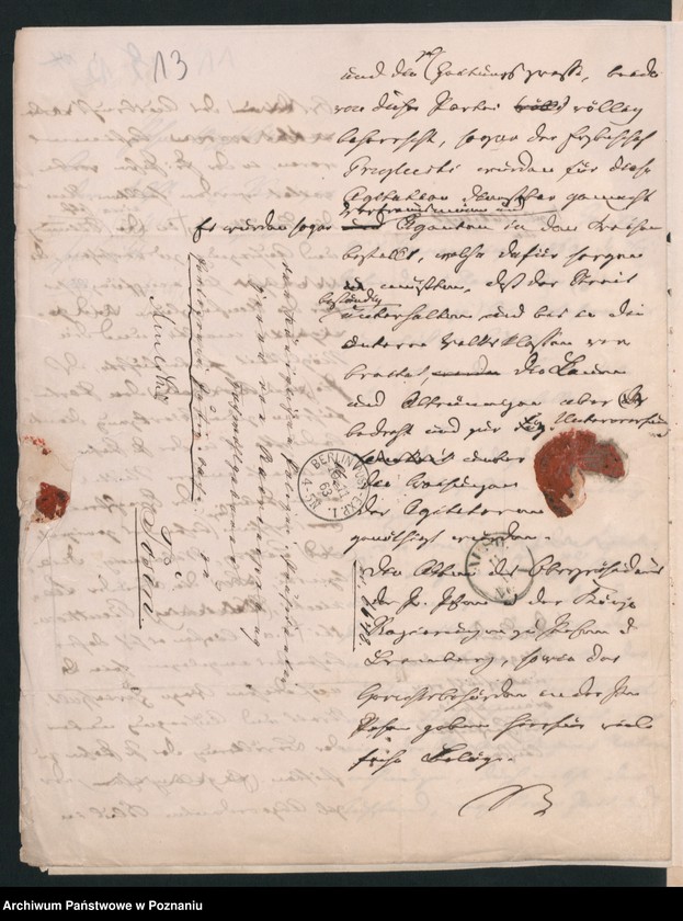 Obraz 16 z jednostki "A. betr. Alexander von Guttry, Gutsbesitzer auch Johann Kurzyna in Paris"