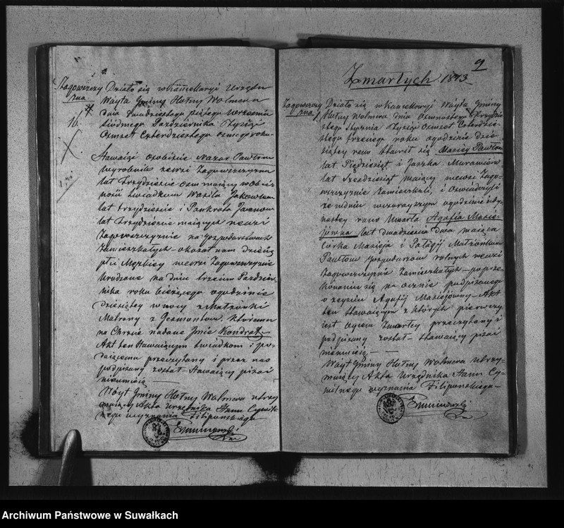 image.from.unit.number "Duplikat Sekty Filiponów gminy Hołny Wolmera z lat od 1843 do 1848"