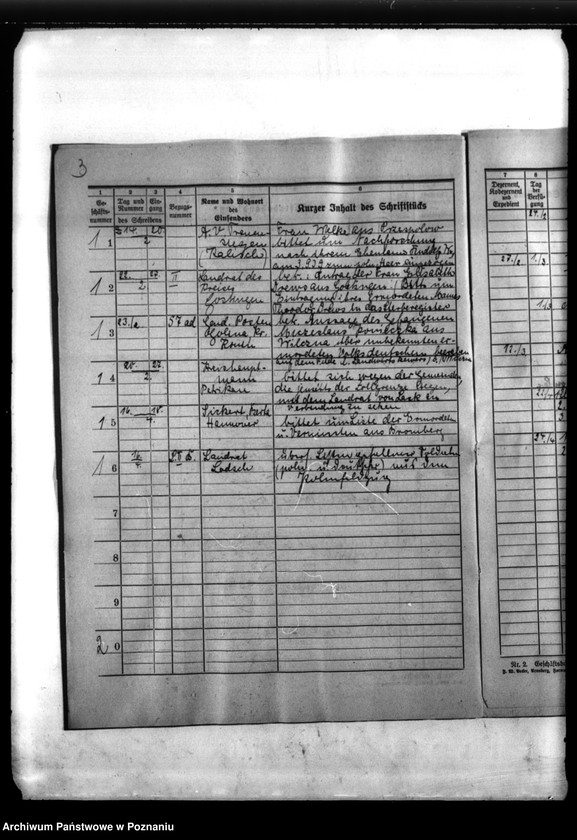 Obraz 8 z jednostki "Dziennik podawczy"