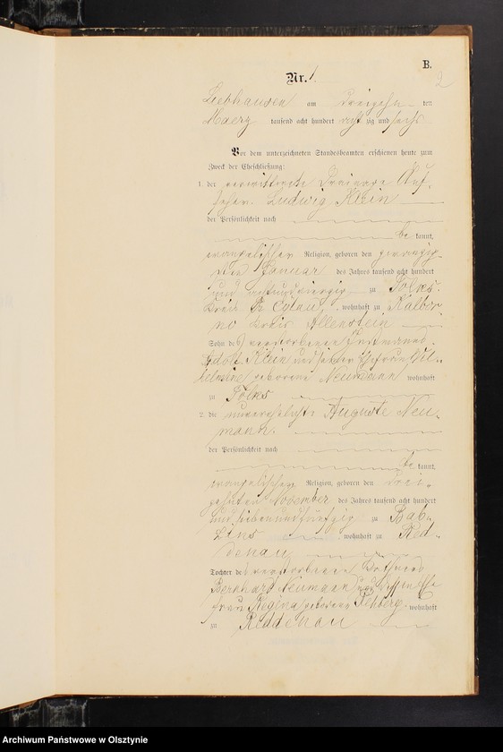 image.from.unit.number "Heiraths-Neben-Register Nr 1 - 9"