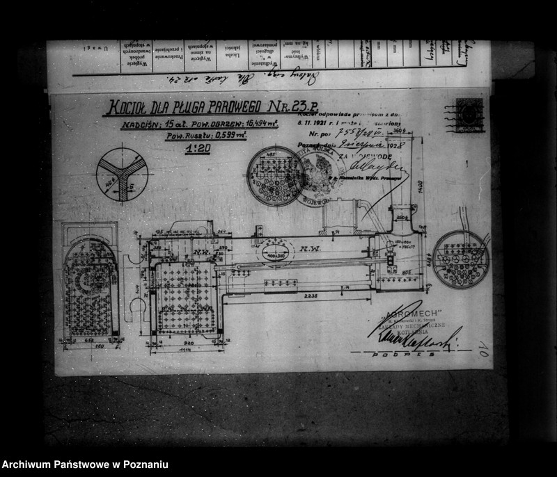 Obraz 15 z jednostki "Cukrownia w Miejskiej Górce powiat rawicki nr woj. kotła 6189"
