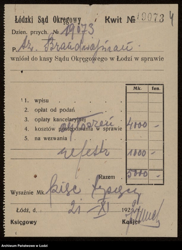 Obraz 6 z jednostki "Szulem Brandwajman- sprzedaz nici"