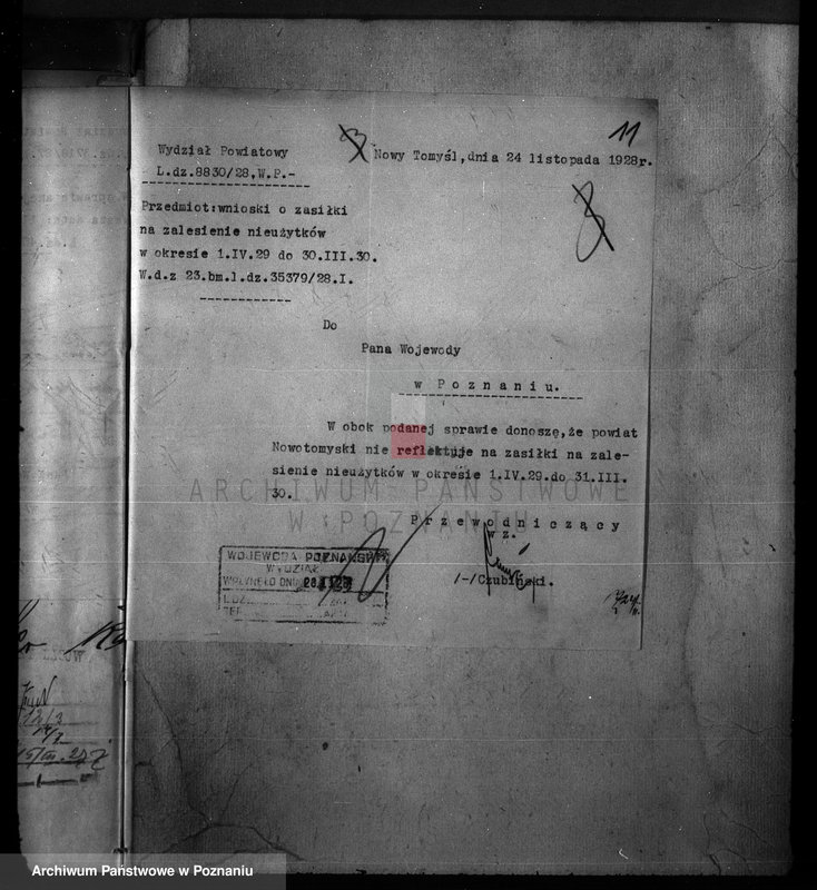 Obraz 16 z jednostki "Zalesienie nieużytków w powiecie nowotomyskim"