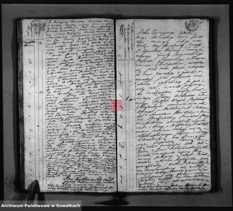 image.from.unit.number "Akta Małżeństwa Stanu Cywilnego Gminy Berznickiey z roku 1816"