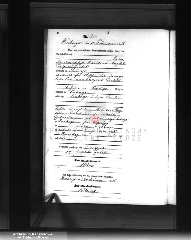 Obraz 11 z jednostki "Sterbe-Neben-Register"