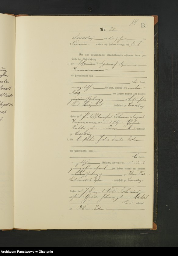 image.from.unit.number "Heiraths-Neben-Register II Nr 17 - 29"