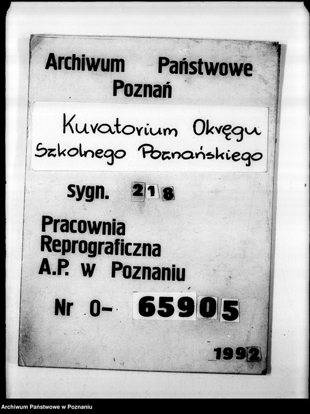 Obraz 1 z jednostki "Prywatna Szkoła Powszechna z niemieckim językiem nauczania w Mięcierzynie powiat Żnin"