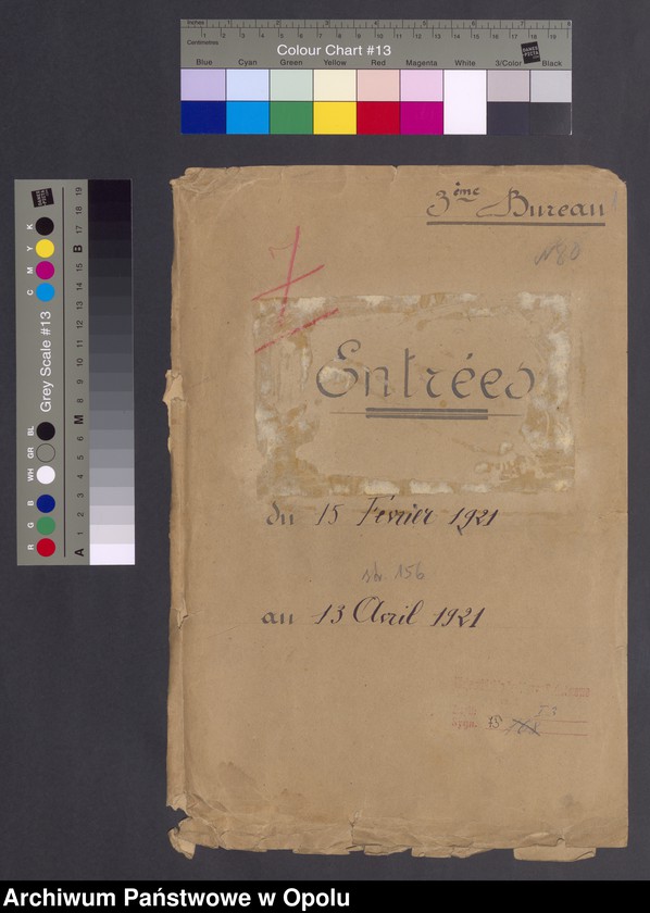 Obraz 3 z jednostki "Entress /Korespondencja wpływająca pochodząca od władz wyższych i jednostek podległych - pisma, instrukcje/ 15.02.-13.04.1921"
