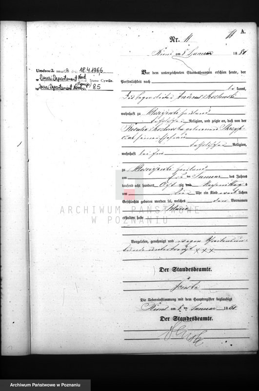 Obraz 13 z jednostki "Księga urodzeń"