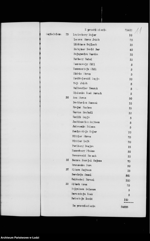 Obraz 15 z jednostki "Rejestr poborczy"