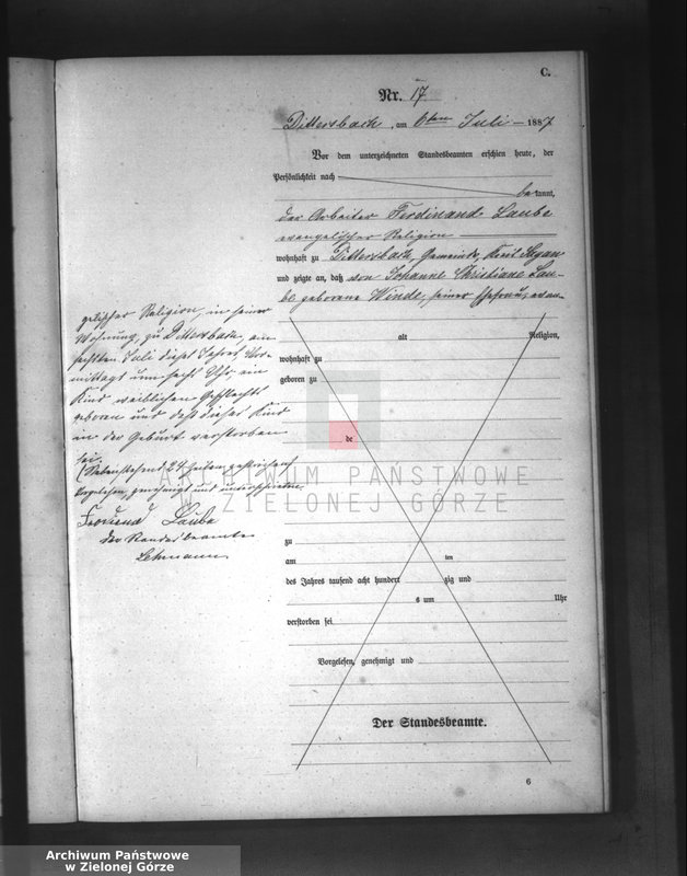 Obraz 20 z jednostki "[Księga aktów zgonów]"