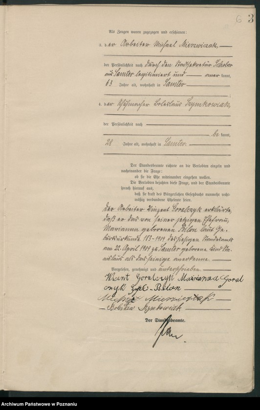 Obraz 9 z jednostki "Heirats-Haupt-Register"