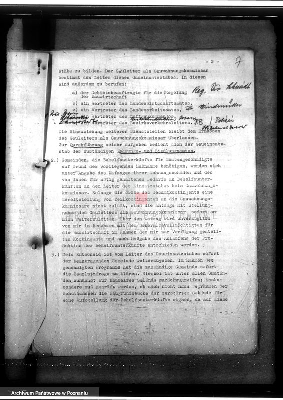 Obraz 11 z jednostki "Sondermassnahmen zur Schaffung von Behelfsunterkünften für Bombenbeschädigte"