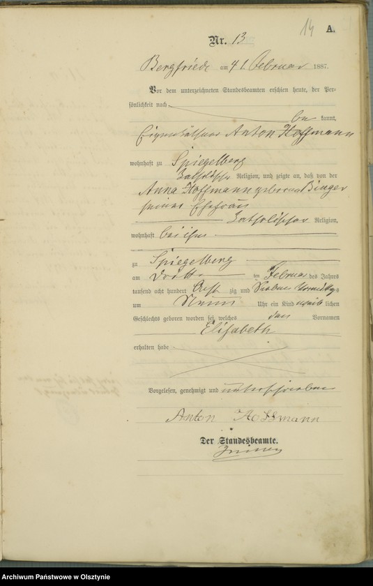 image.from.unit.number "Geburts-Haupt-Register Nr 1 - 119"