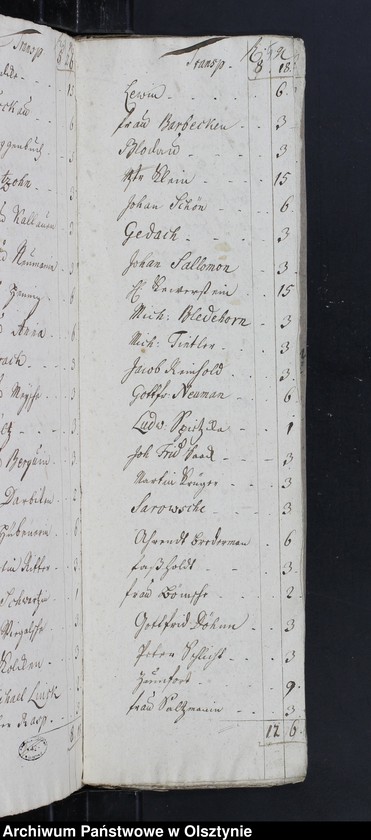 image.from.unit.number "Aufgeforderte dezem von Instleuten auf 1754"