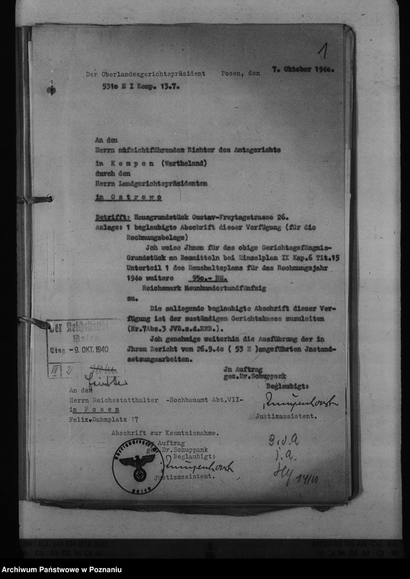 Obraz 5 z jednostki "Amtsgericht Kempen - Kępno"