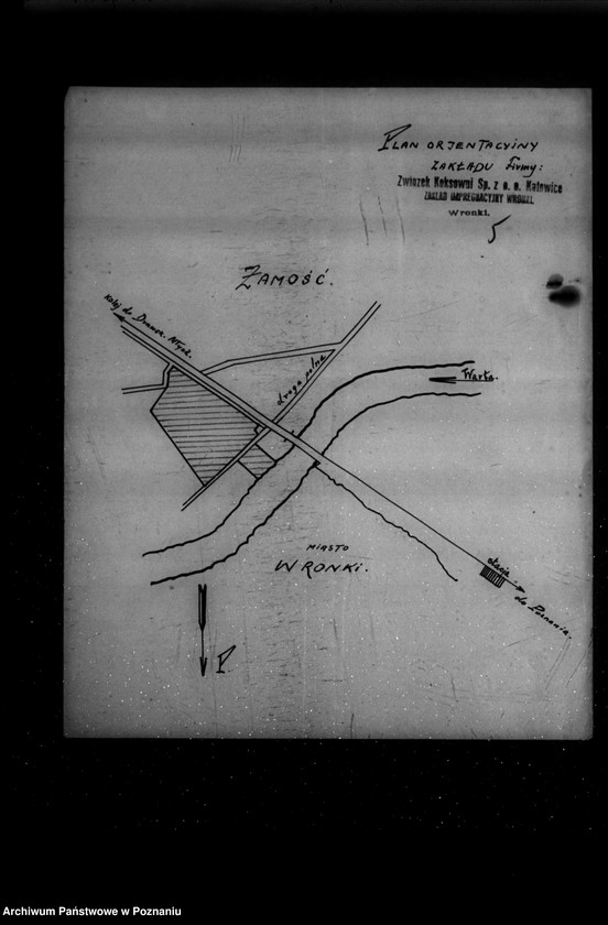 Obraz 8 z jednostki "Kwestionariusz Zakładu impregnacyjnego związku koksowni Spółka z o. o. w Katowicach Wronki powiat szamotulski"