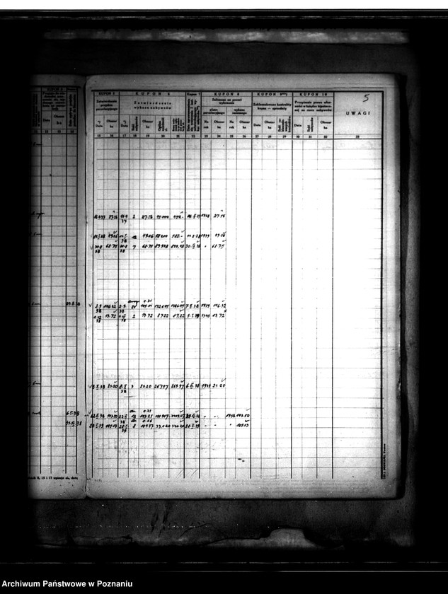 Obraz 9 z jednostki "/Księga kontroli prac parcelacji prywatnej/ powiatu średzkiego/"