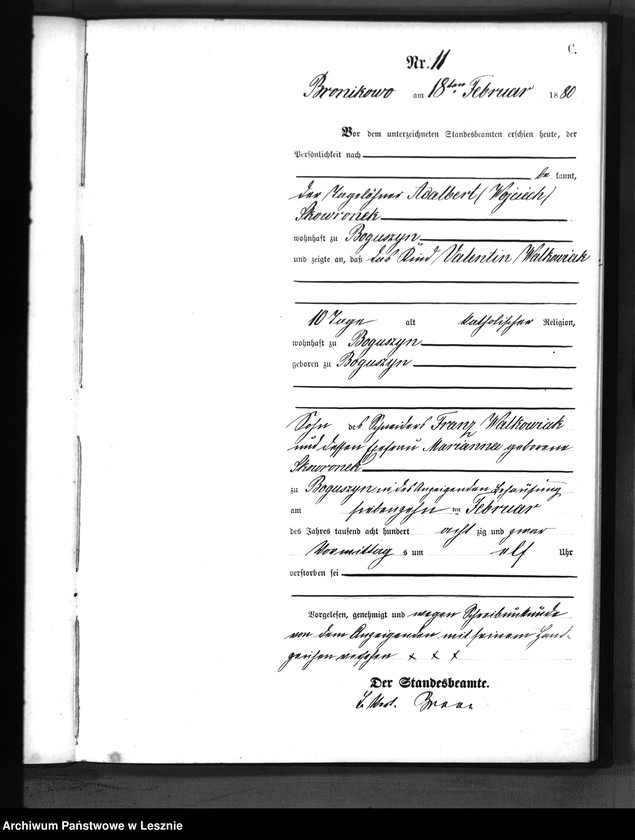 Obraz 14 z jednostki "[Księga zgonów]"