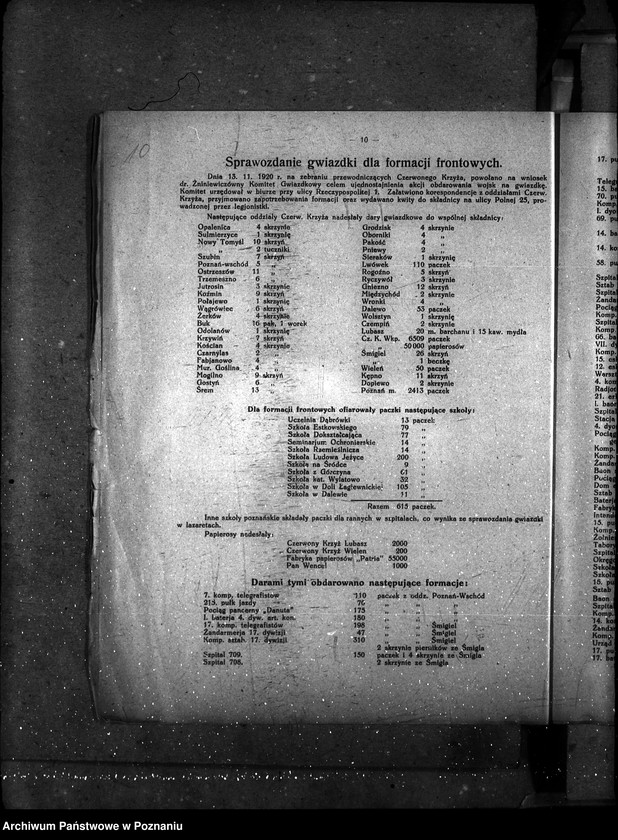 Obraz 14 z jednostki "Sprawy gospodarcze-ogólne Sprawozdania miesięczne działalności dep."