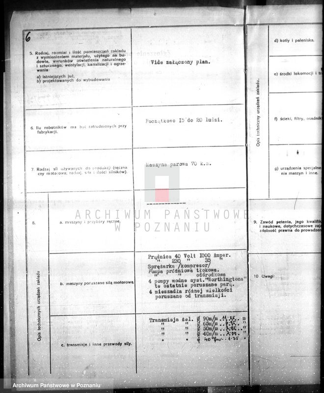 image.from.unit.number "Zatwierdzenie zakładu przemysłowego /zakłady chemiczne Firma Potas w Poznaniu/"