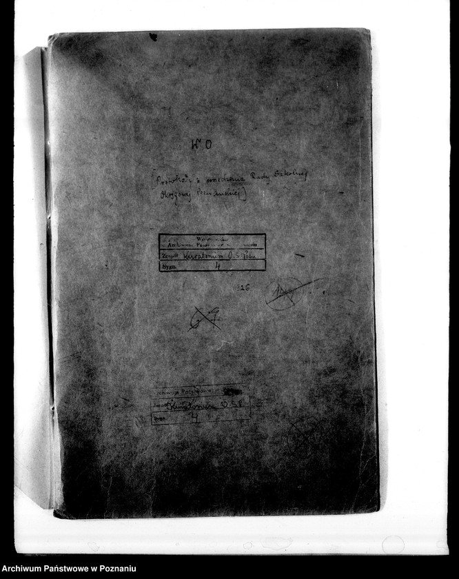 Obraz 4 z jednostki "[Protokoły z posiedzenia Rady Szkolnej Okręgowej Poznańskiej]"