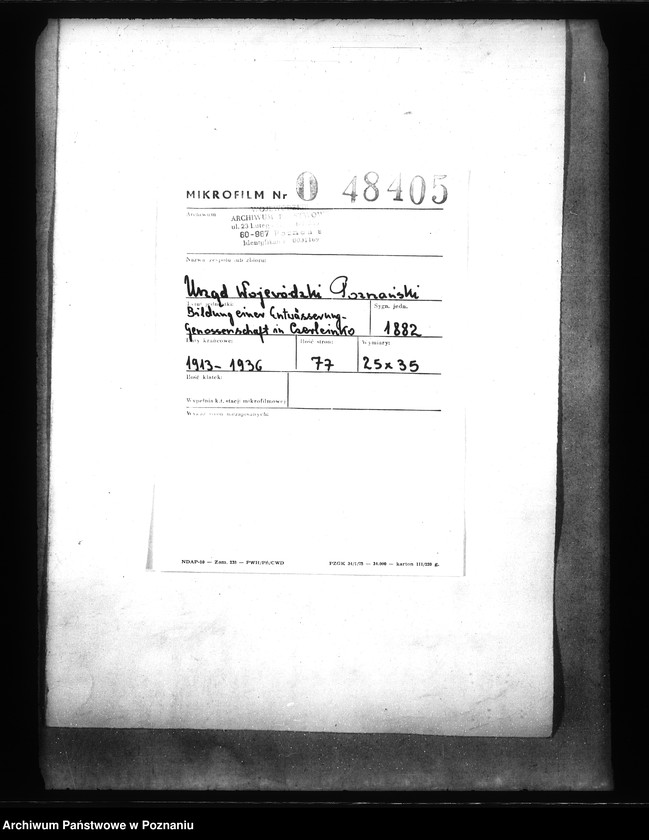 image.from.unit.number "Bildung einer Entwaesserungsgenossenschaft in der Gemeinde Czerleinko"