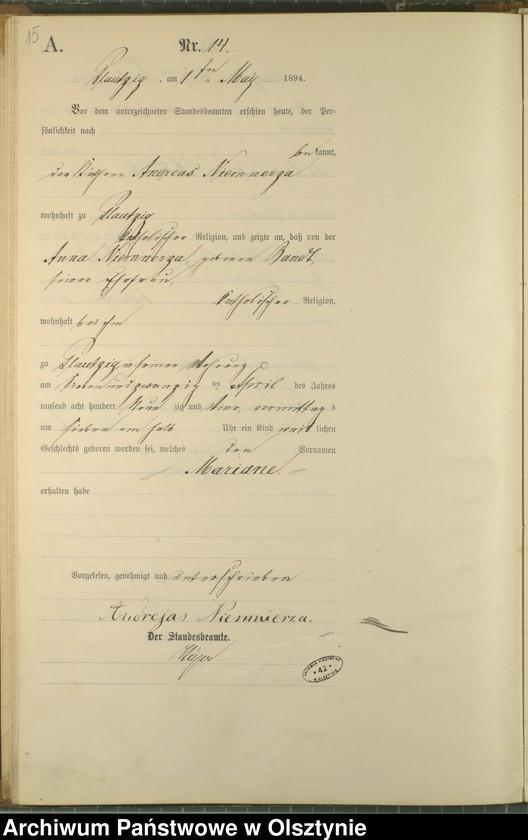 image.from.unit.number "Geburts-Haupt-Regitsre Nr 1 - 50"