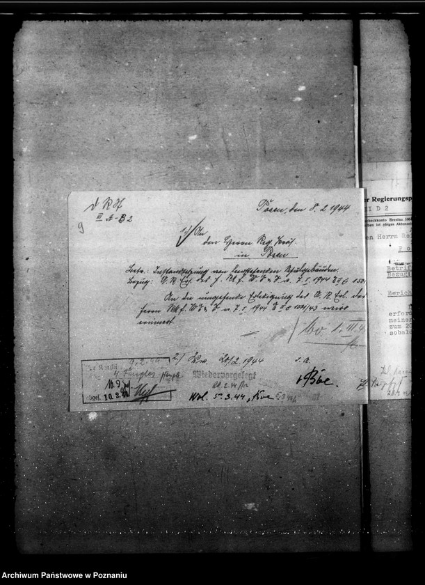 Obraz 13 z jednostki "Leel stehende Schulgebäude. Einsatz von Baracken"