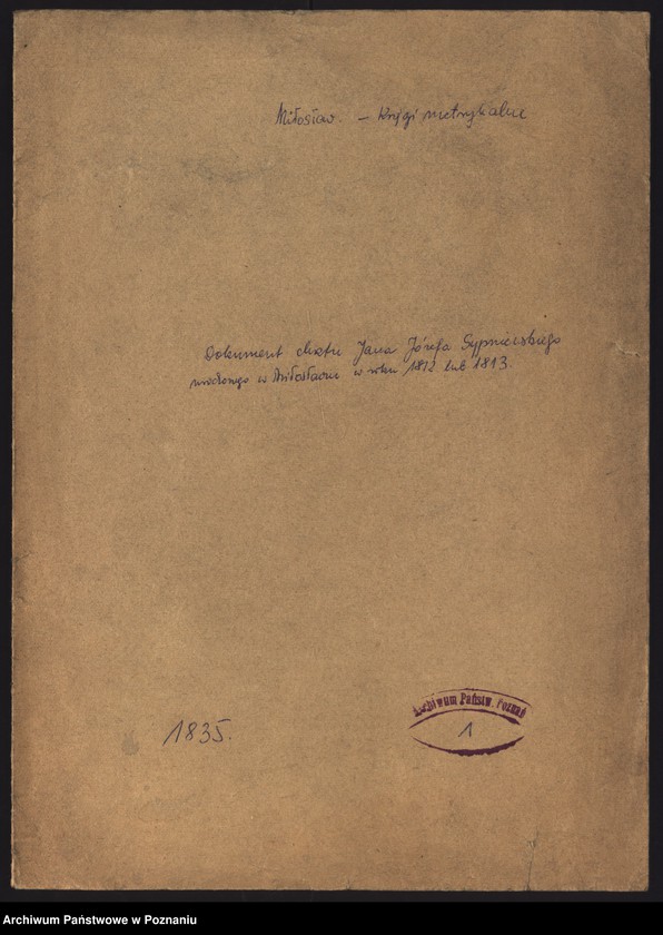 image.from.team "Akta stanu cywilnego Parafii Rzymskokatolickiej Miłosław (pow. wrzesiński)"