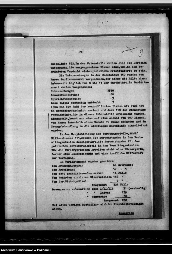 Obraz 14 z jednostki "Stand des Gesundheitswesens in Litzmannstadt - Land (Łódź)"