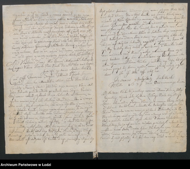 Obraz 17 z jednostki "Księga ławniczo-radziecka miasta Pabianic"