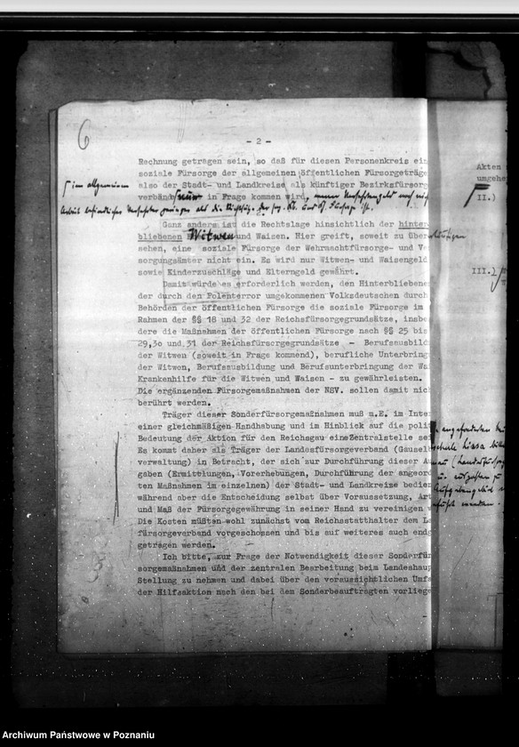 Obraz 10 z jednostki "Sonderfürsorge für die im Volkstumskampf im Feldzung in Polen körperlich beschadigten Deutschen undderen Hinterbliebenen"