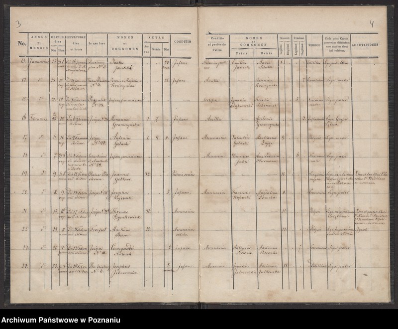 Obraz 4 z jednostki "Księga zgonów"