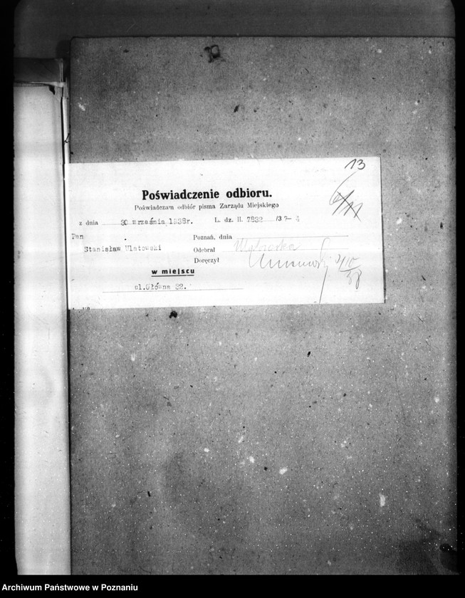 Obraz 18 z jednostki "Projekt urządzania odlewni /kopulakowej/ żelaza przy ul. Głównej 32 St. Ulatowskiego"