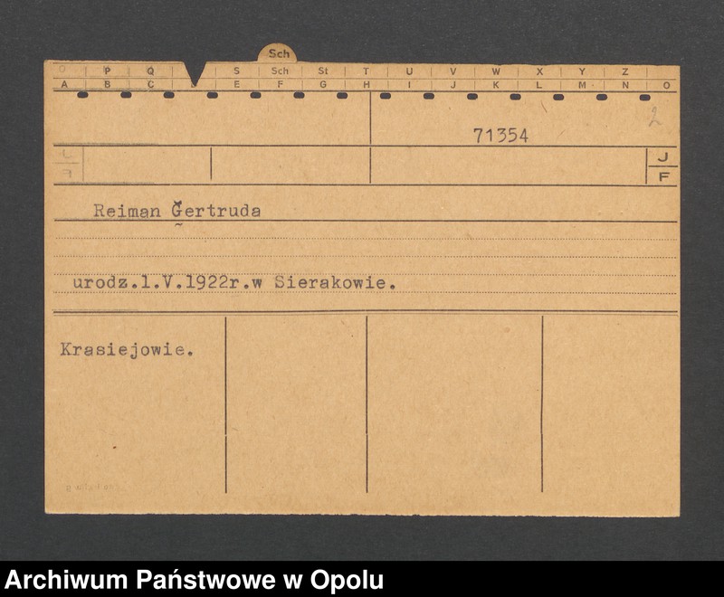 Obraz 4 z jednostki "[Larisch Johanna, ur. 11.01.1888 r. Kujau]"