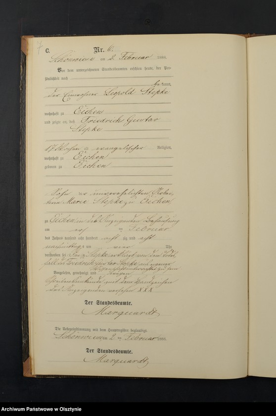 image.from.unit.number "Sterbe-Neben-Register Nr 1 - 44"