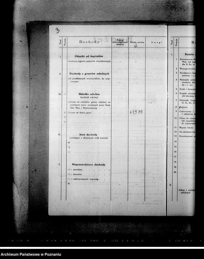 Obraz 7 z jednostki "Szkoła Powszechna- Skokowo, powiat Koźmin"