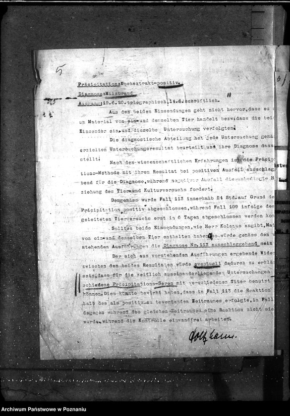 Obraz 9 z jednostki "Sprawy ogólne wąglik, szelestnica i zaraza dziczyzny"