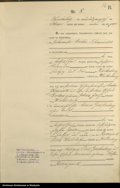 image.from.unit.number "Heiraths-Haupt-Register Nr 1 - 31"