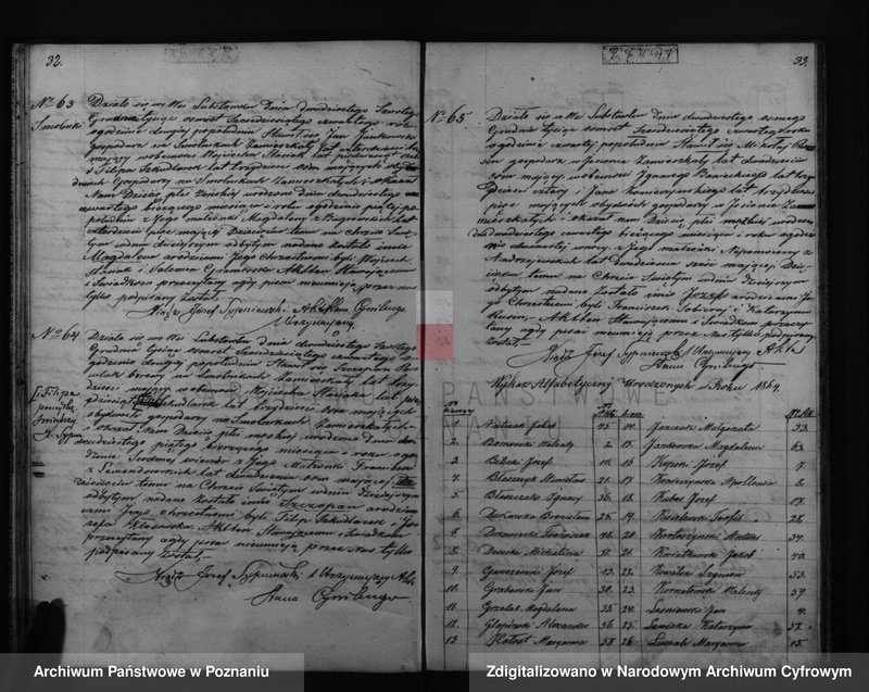 Obraz 19 z jednostki "Duplikat urodzeń, małżeństw i zgonów"