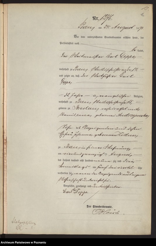 Obraz 16 z jednostki "Księga zgonów t. IV"