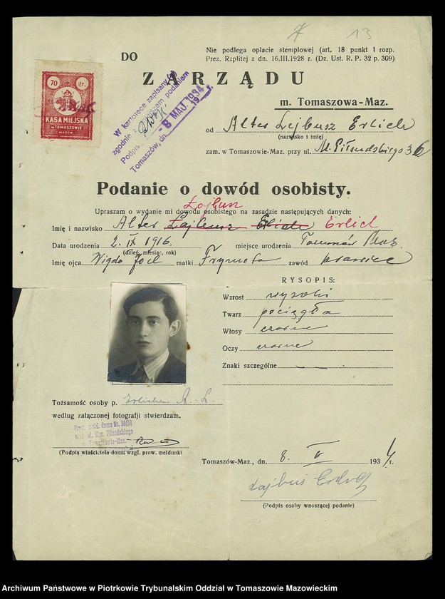 Obraz 16 z jednostki "Dowody osobiste"